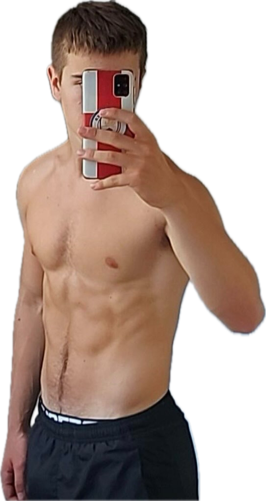 Transformation Pierre : avant (+10 kg)